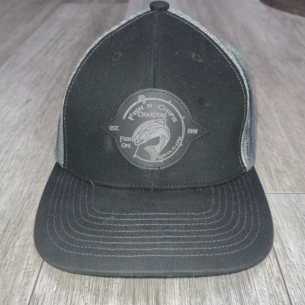 Kodiak Alaska fish n chips charter hat